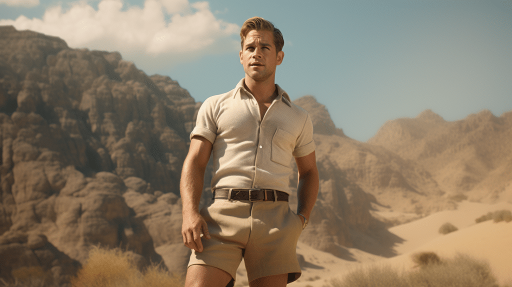 chris pine short shorts