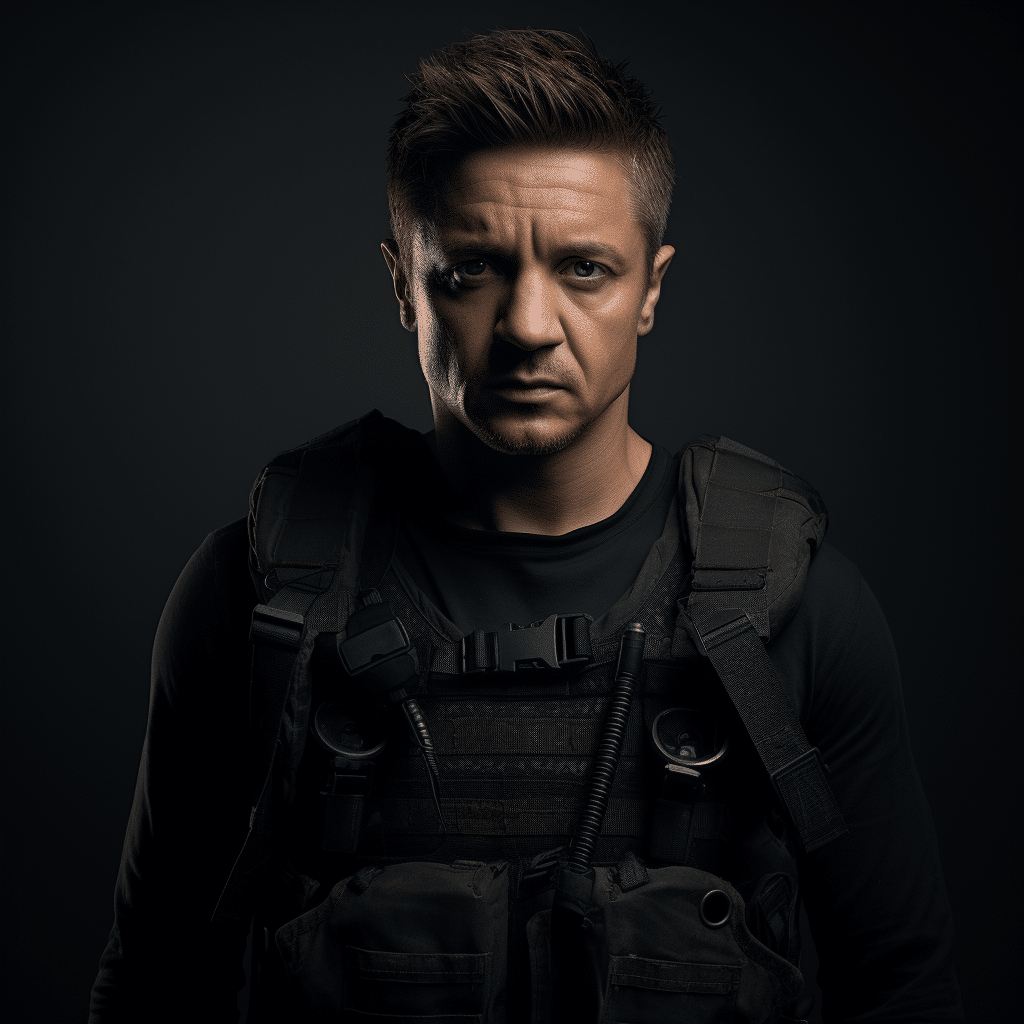 jeremy renner visits hospital