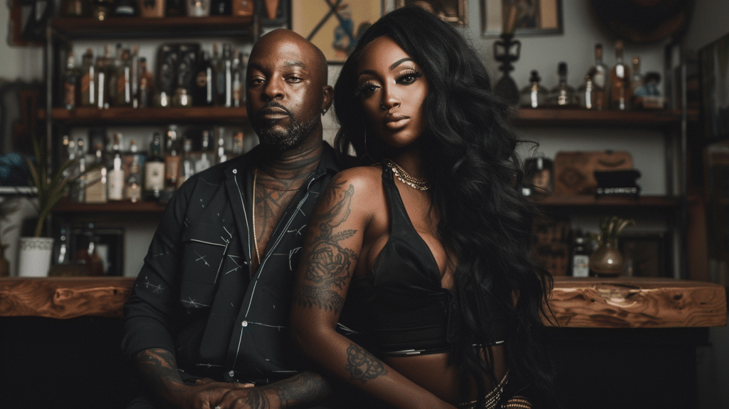 Simon Guobadia and Porsha Williams